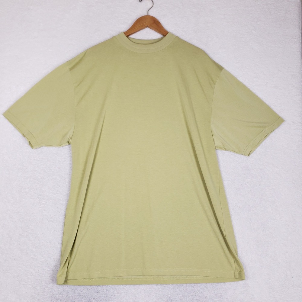 Siegfried T Shirt Mens XXL Short Sleeve Crewneck Sage Green Minimalist Gorpcore